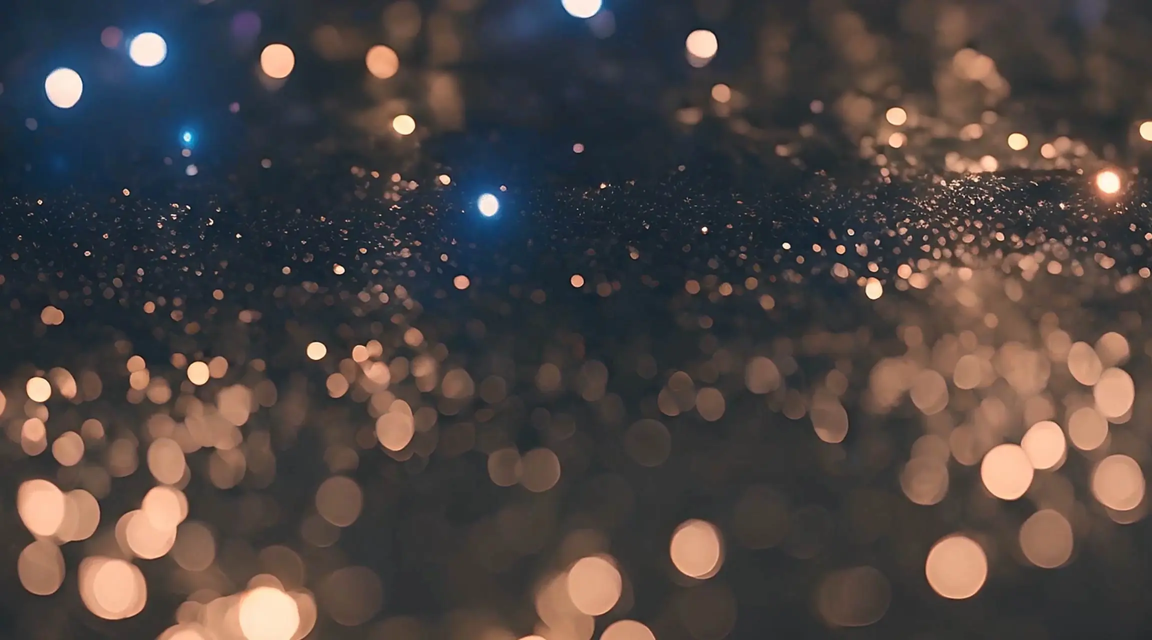 Twinkling Dust Particles Magical Bokeh Effect Video